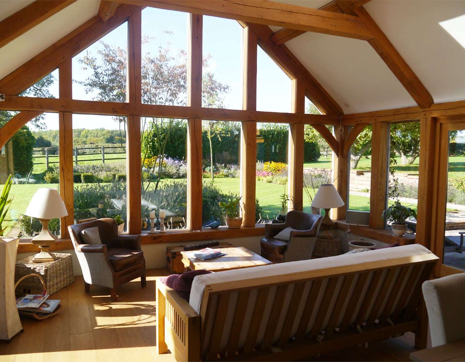 Fine Oak Buildings | Bespoke Oak Beam Covers and Casements