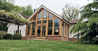 oak garden room in essex