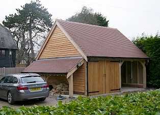 bespoke fine oak buildings oak garages herts