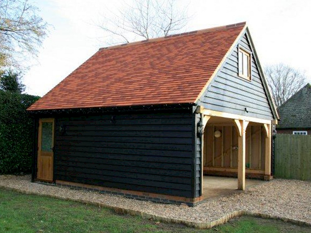 Oak Framed Garages Suffolk Essex Herts Cambs