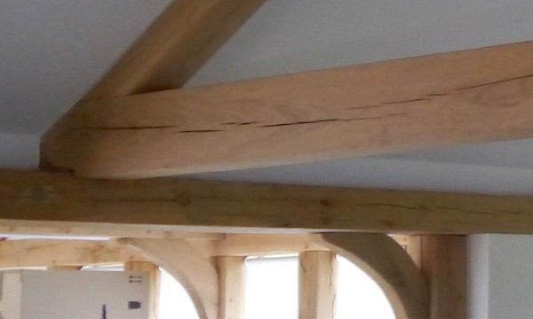 Structural and decorative oak beam covers, bespoke made